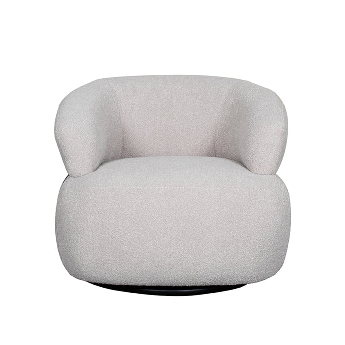 LABEL51 Fauteuil Valenza - Naturel - Boucle - One Size #2-Fauteuils-LABEL51