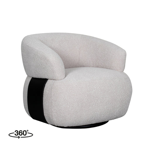 LABEL51 Fauteuil Valenza - Naturel - Boucle - One Size #2-Fauteuils-LABEL51