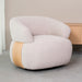 LABEL51 Fauteuil Valenza - Naturel - Boucle - One Size-Fauteuils-LABEL51