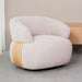 LABEL51 Fauteuil Valenza - Naturel - Boucle - One Size-Fauteuils-LABEL51