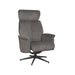LABEL51 Fauteuil Verdal - Antraciet - Velvet - Excl. Hocker-Fauteuils-LABEL51
