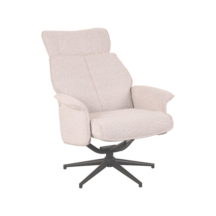 LABEL51 Fauteuil Verdal - Naturel - Boucle - Excl. Hocker-Fauteuils-LABEL51