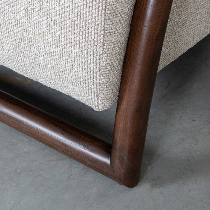 LABEL51 Fauteuil Viggo naturel 70x90x74 cm
