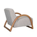 LABEL51 Fauteuil Viggo Naturel Boucle 70x90x74 cm-Fauteuils-LABEL51