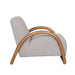 LABEL51 Fauteuil Viggo - Naturel - Boucle - Naturel Houten Frame-Fauteuils-LABEL51