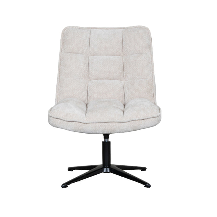 LABEL51 Fauteuil Vince - Naturel - Chenille - One Size-Fauteuils-LABEL51