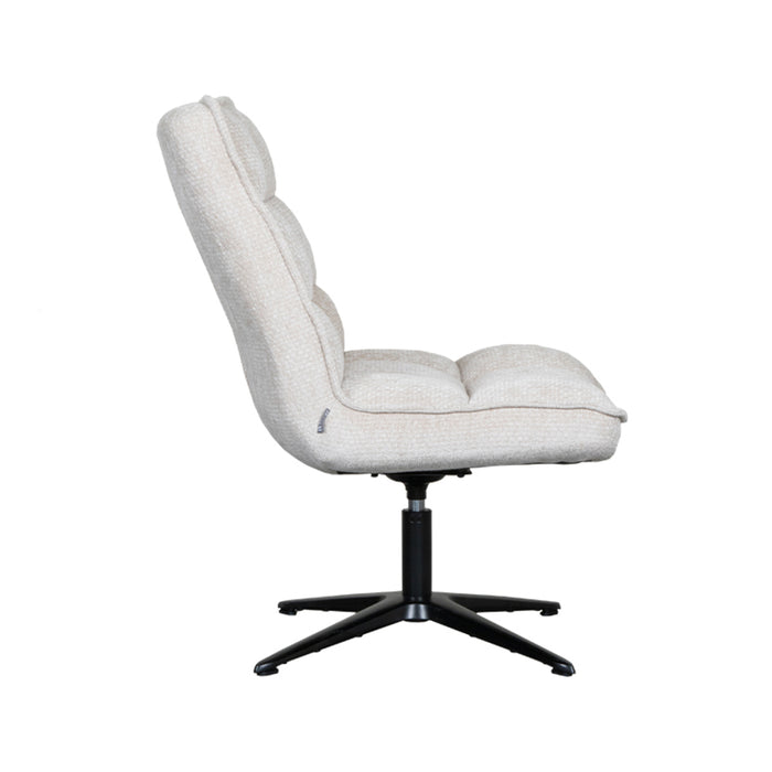 LABEL51 Fauteuil Vince - Naturel - Chenille - One Size-Fauteuils-LABEL51