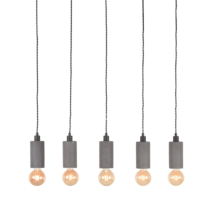 LABEL51 Hanglamp Fresco Beton 9x80x120 cm-Hanglampen-LABEL51