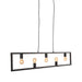 LABEL51 Hanglamp Quadrato - Zwart - Metaal - Hanglamp-Tafellampen-LABEL51