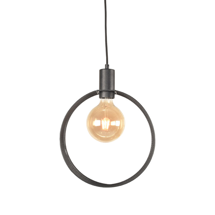 LABEL51 Hanglamp Ronda - Zwart - Metaal - 1-Lichts-Tafellampen-LABEL51