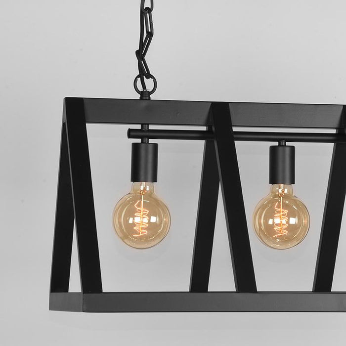 LABEL51 Hanglamp Roof - Zwart - Metaal - SALE-Hanglampen-LABEL51