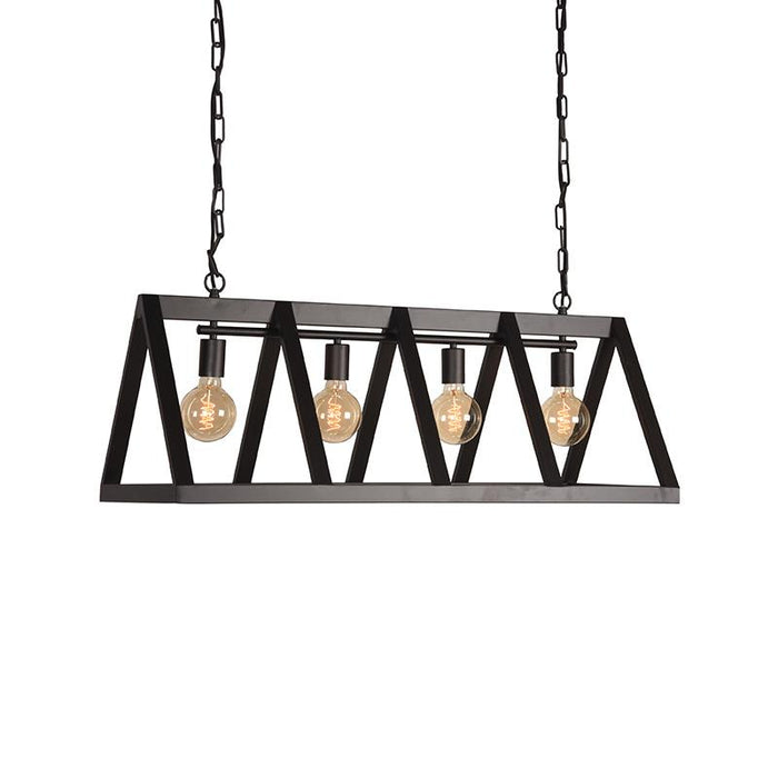 LABEL51 Hanglamp Roof - Zwart - Metaal - SALE-Hanglampen-LABEL51