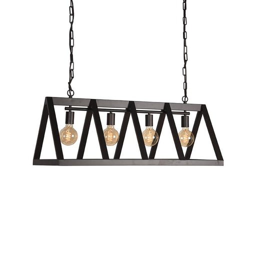 LABEL51 Hanglamp Roof - Zwart - Metaal - SALE-Tafellampen-LABEL51