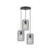 LABEL51 Hanglamp Solido - Zwart - Metaal - 3-Lichts-Hanglampen-LABEL51
