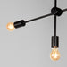 LABEL51 Hanglamp Stilo - Zwart - Metaal - 5-Lichts-Hanglampen-LABEL51