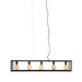 LABEL51 Hanglamp Tetto - Zwart - Metaal - 5-Lichts-Hanglampen-LABEL51