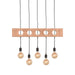 LABEL51 Hanglamp Timber - Zwart - Metaal - SALE-Tafellampen-LABEL51