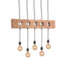 LABEL51 Hanglamp Timber - Zwart - Metaal - SALE-Tafellampen-LABEL51