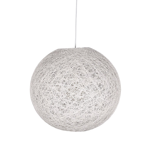 LABEL51 Hanglamp Twist - Wit - Vlas - L-Tafellampen-LABEL51