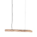 LABEL51 Hanglamp Woody - Naturel - Hout - 4-Lichts-Tafellampen-LABEL51