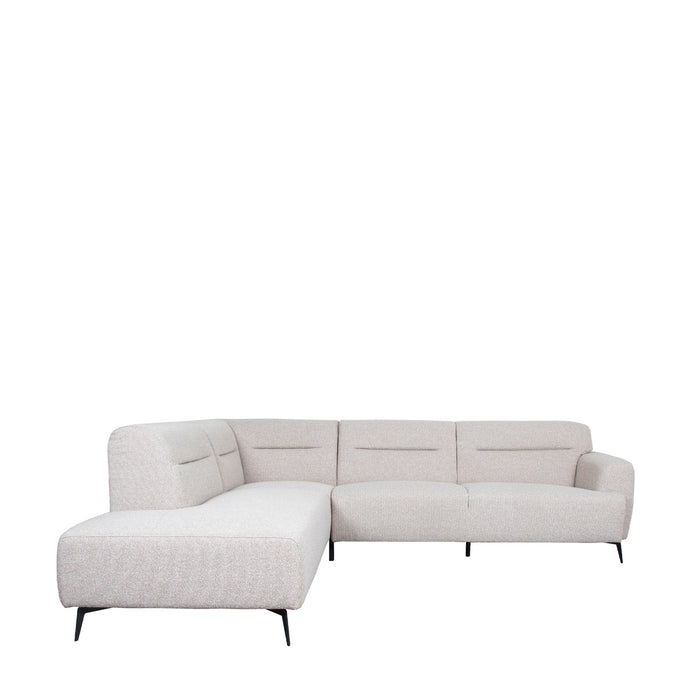 LABEL51 Hoekbank Bolzano - Naturel - Boucle - Hoekbank Links-Hoekbanken-LABEL51