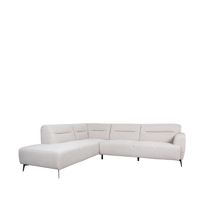 LABEL51 Hoekbank Bolzano - Naturel - Boucle - Hoekbank Links-Hoekbanken-LABEL51