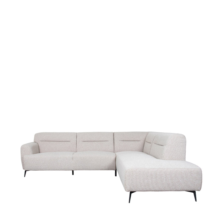 LABEL51 Hoekbank Bolzano - Naturel - Boucle - Hoekbank Rechts-Hoekbanken-LABEL51