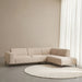 LABEL51 Hoekbank Merido Naturel Raven Rechts 289x218x82 cm-Hoekbanken-LABEL51