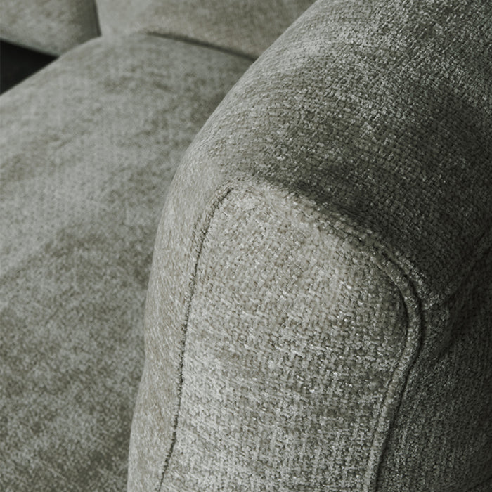 LABEL51 Hoekbank Milano Hunter chenille hoekbank links 300x232x72 cm