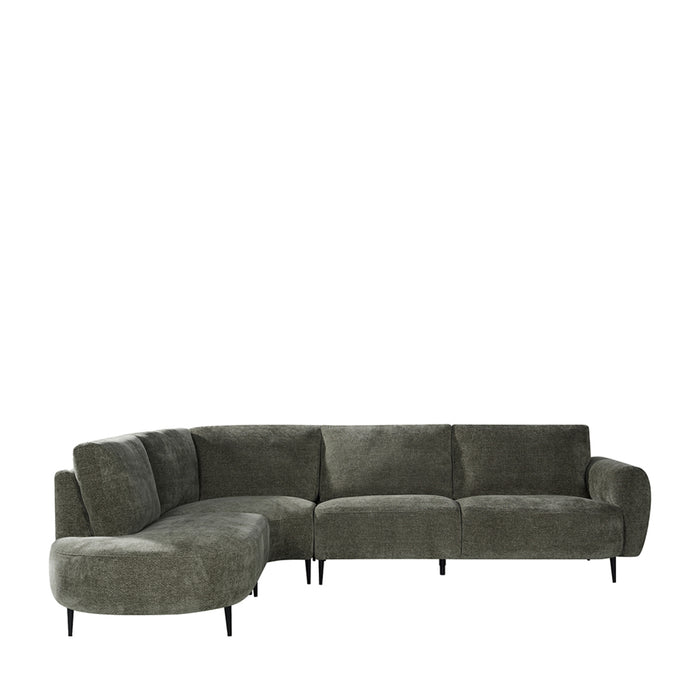 LABEL51 Hoekbank Milano Hunter Chenille Hoekbank Links 300x232x72 cm-Hoekbanken-LABEL51