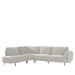 LABEL51 Hoekbank Milano Naturel Chenille Hoekbank Links 300x232x72 cm-Hoekbanken-LABEL51