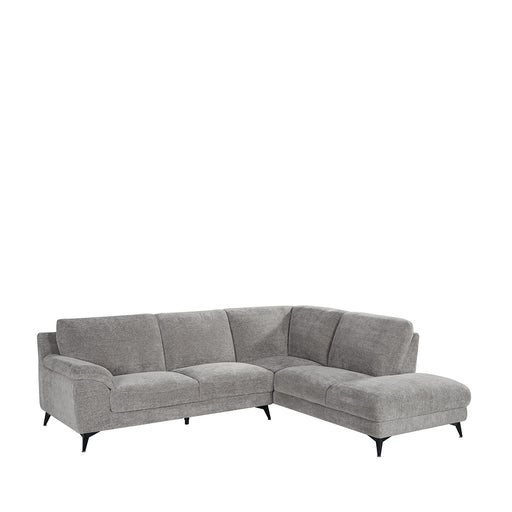 LABEL51 Hoekbank Santino - Stone - Chenille - Hoekbank Rechts-Hoekbanken-LABEL51