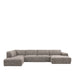 LABEL51 Hoekbank Verona Stof Taupe Silencio-Hoekbanken-LABEL51