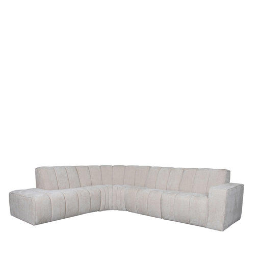 LABEL51 Hoekbank Vitoro - Naturel - Chenille - Hoekbank Links-3-Zitsbanken-LABEL51