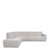 LABEL51 Hoekbank Vitoro - Naturel - Chenille - Hoekbank Links-3-Zitsbanken-LABEL51