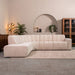 LABEL51 Hoekbank Vitoro - Naturel - Chenille - Hoekbank Links-3-Zitsbanken-LABEL51