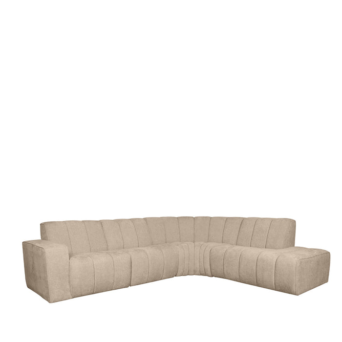 LABEL51 Hoekbank Vitoro Rechts Clay 329x253x82 cm-Hoekbanken-LABEL51
