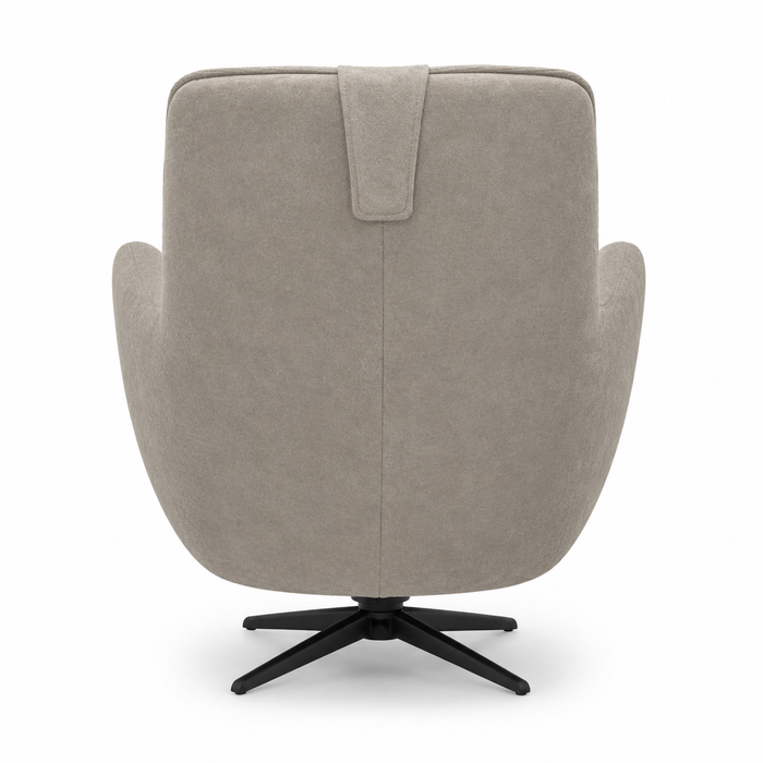 LABEL51 Hoofdsteun Odense Taupe Micro Suede 43x20 cm-Sierkussens-LABEL51