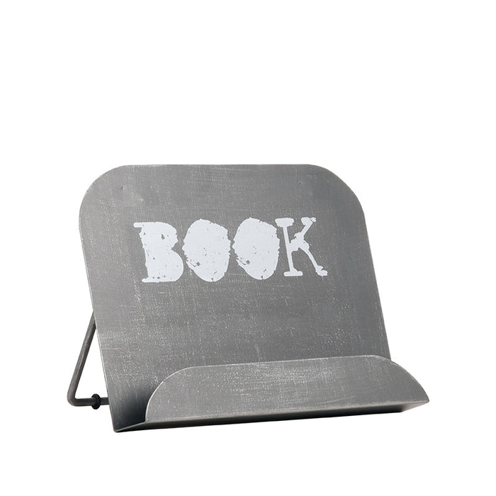 LABEL51 Kookboekstandaard - Antiek Grijs - Metaal - One Size-Boekenkasten-LABEL51