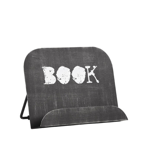 LABEL51 Kookboekstandaard - Zwart - Metaal-Vakkenkasten-LABEL51