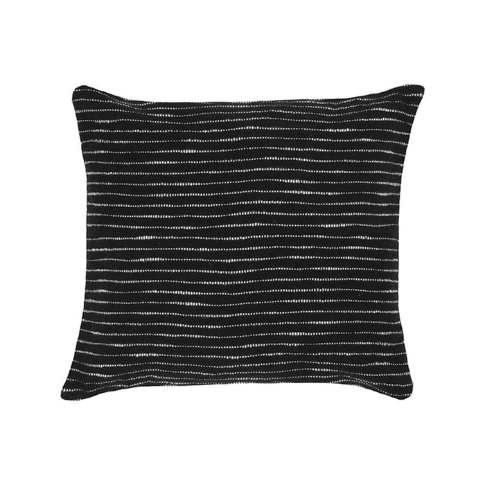 LABEL51 Kussen Geweven Zwart Katoen 45x45 cm-Kussens-LABEL51