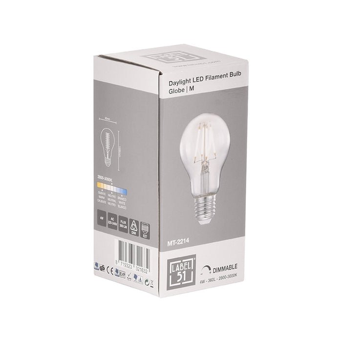 LABEL51 Lichtbron Kooldraadlamp - Helder glas - - Bol M-Lichtbronnen-LABEL51
