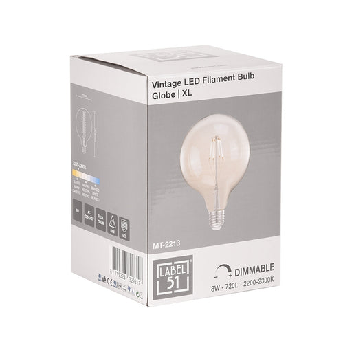 LABEL51 Lichtbron Kooldraadlamp - Helder glas - - Bol XL-Tafellampen-LABEL51