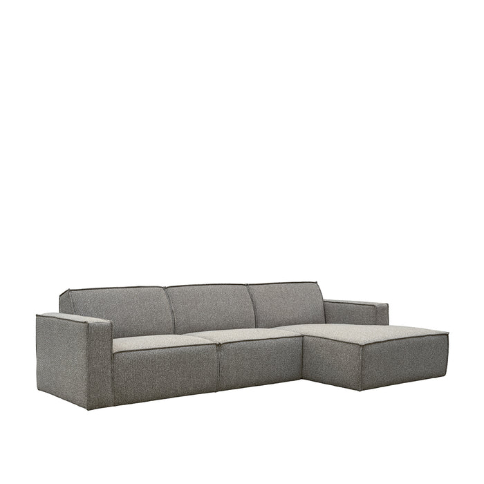 LABEL51 Loungebank Kay Rechts Mushroom 289x160x80 cm-Hoekbanken-LABEL51