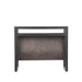 LABEL51 Magazinehouder Antraciet Leder 45x20x38 cm-Opbergdozen en manden-LABEL51