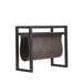 LABEL51 Magazinehouder - Antraciet - Leder - One Size-Lichtbronnen-LABEL51