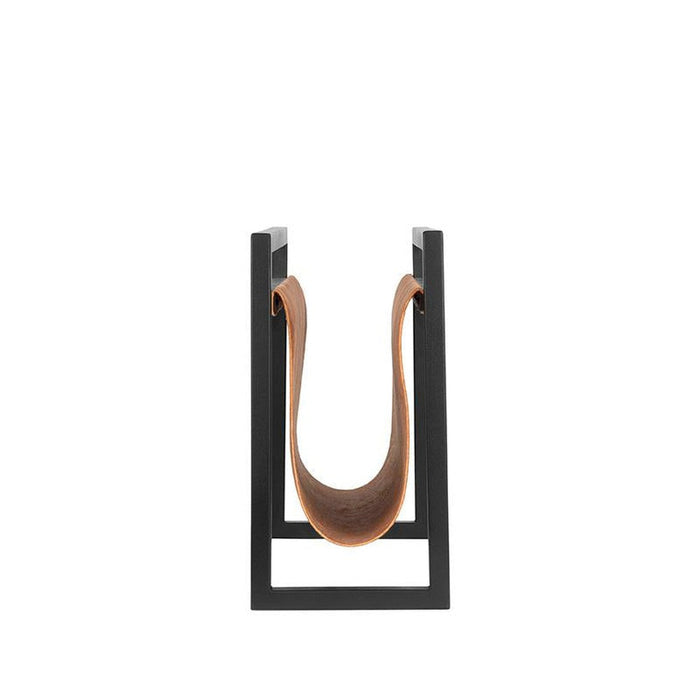 LABEL51 Magazinehouder - Cognac - Leder - One Size-Wanddecoratie-LABEL51