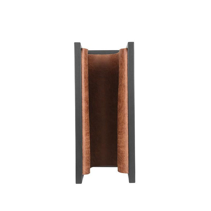 LABEL51 Magazinehouder - Cognac - Leder - One Size-Wanddecoratie-LABEL51