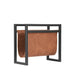 LABEL51 Magazinehouder - Cognac - Leder - One Size-Wanddecoratie-LABEL51