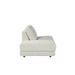 LABEL51 Tivoli ottomane bank in naturel chenille stof, 135x102x83 cm met een modern en zacht design.